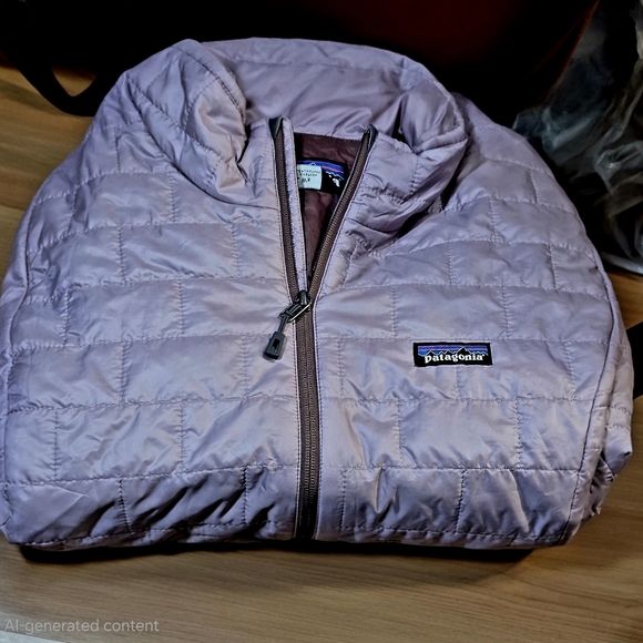 Patagonia Purple Quilted Jacket - Picture 7 of 8